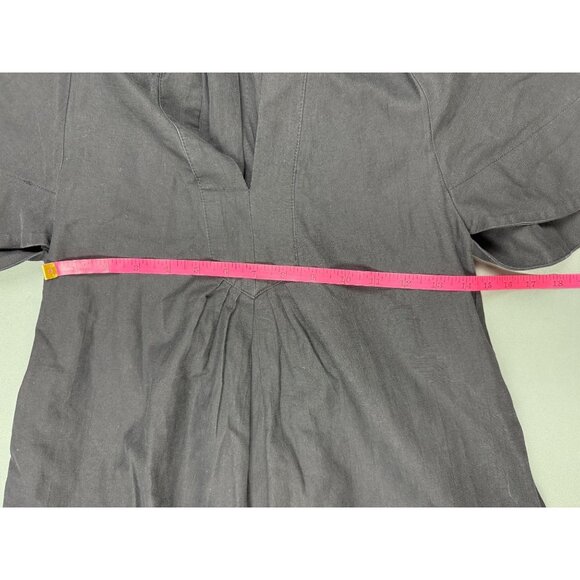 Pomander Place Tuckernuck Black Finley Flutter Sleeve Mini Dress Cotton Size S - Picture 5 of 6